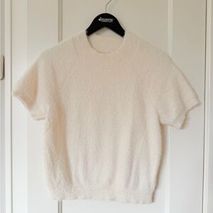 Anthropologie Pilcro Eyelash Baby Sweater Tee